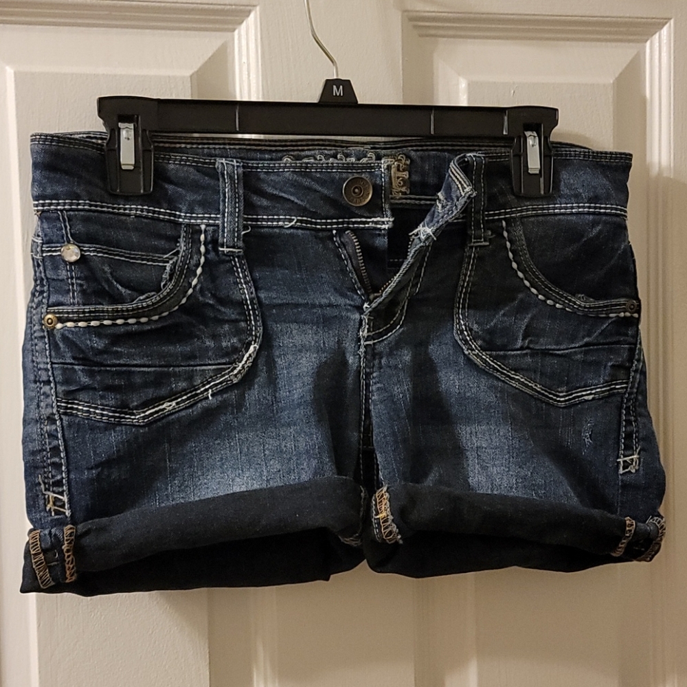 Truce cute denim shorts, size 7